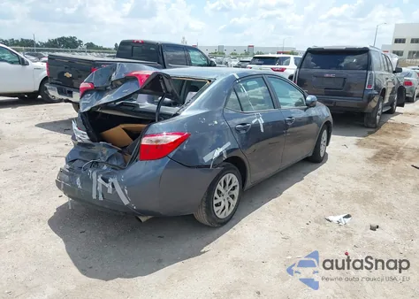 2017 Toyota Corolla Le из США, поврежденный, VIN 2T1BURHE0HC876876